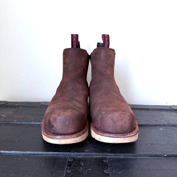 Red Wing Traction Tred Lite Chelsea Boots Men’s 11 Safety Toe Work Boots - Picture 10 of 16